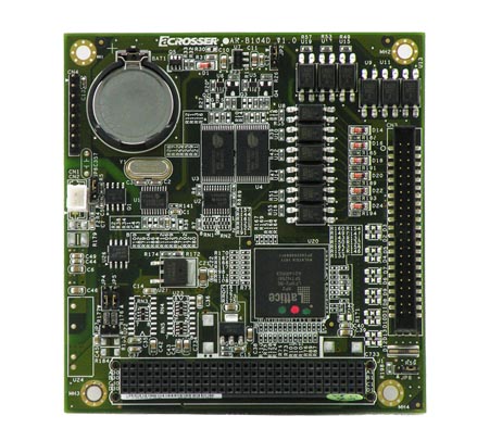 Acrosser launched PCI-104 CAN bus, SRAM and Digital I/O module