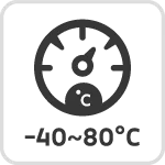 -40 ~ 80 °C