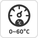 0~60°C